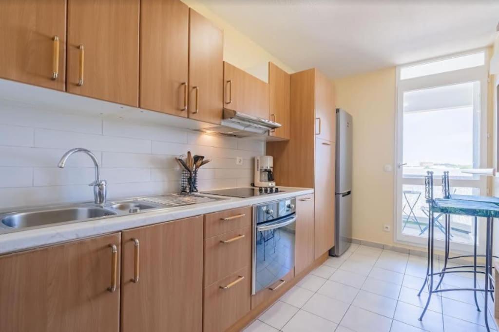 شقة L'Horizon, T3, Terrasse, Pkg, Quartier Antigone مونبيلييه المظهر الخارجي الصورة
