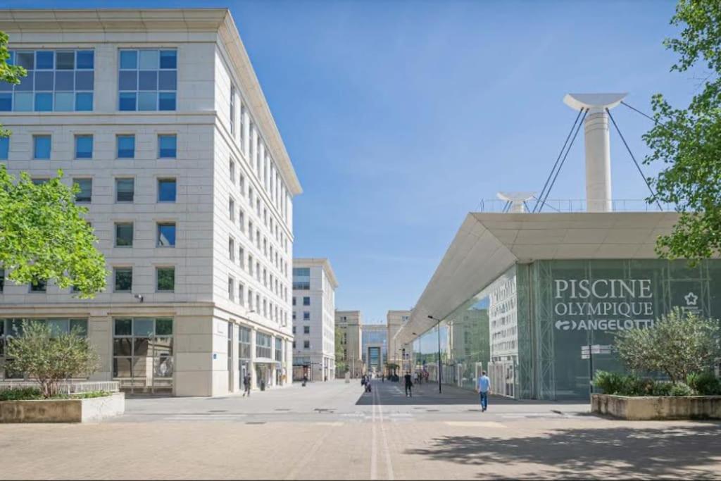 شقة L'Horizon, T3, Terrasse, Pkg, Quartier Antigone مونبيلييه المظهر الخارجي الصورة